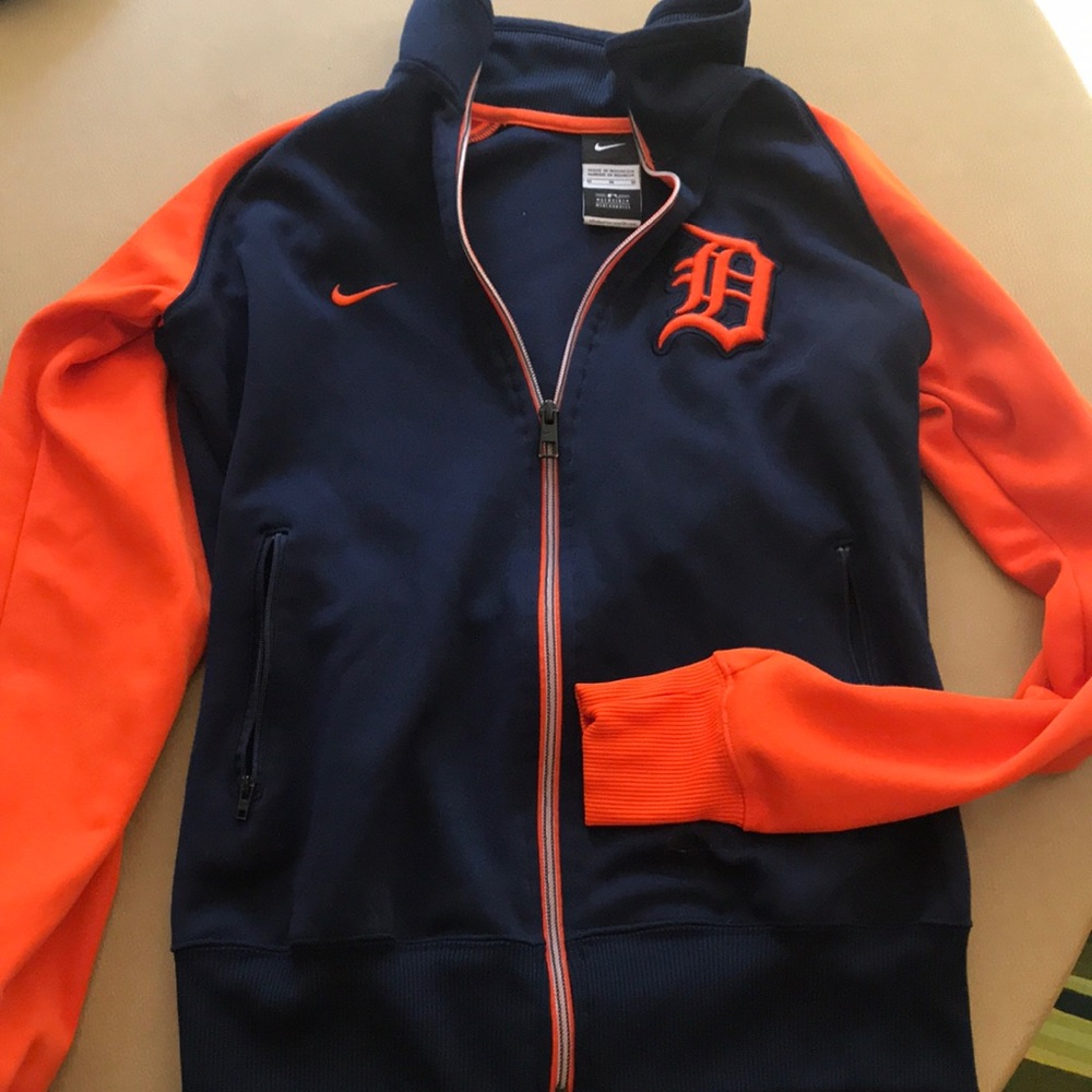 Detroit Tigers Nike zip up sweatshirt